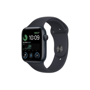 APPLE Watch SE (2022) - Midnight with Midnight Sports Band, 40 mm